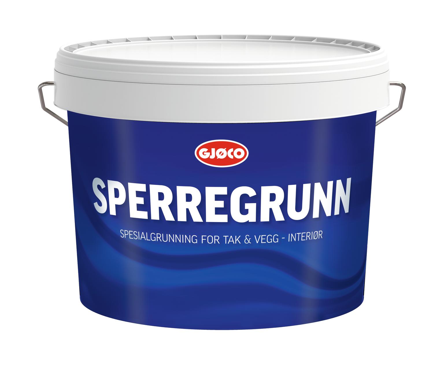 SPERREGRUNN BASE HVIT 9L